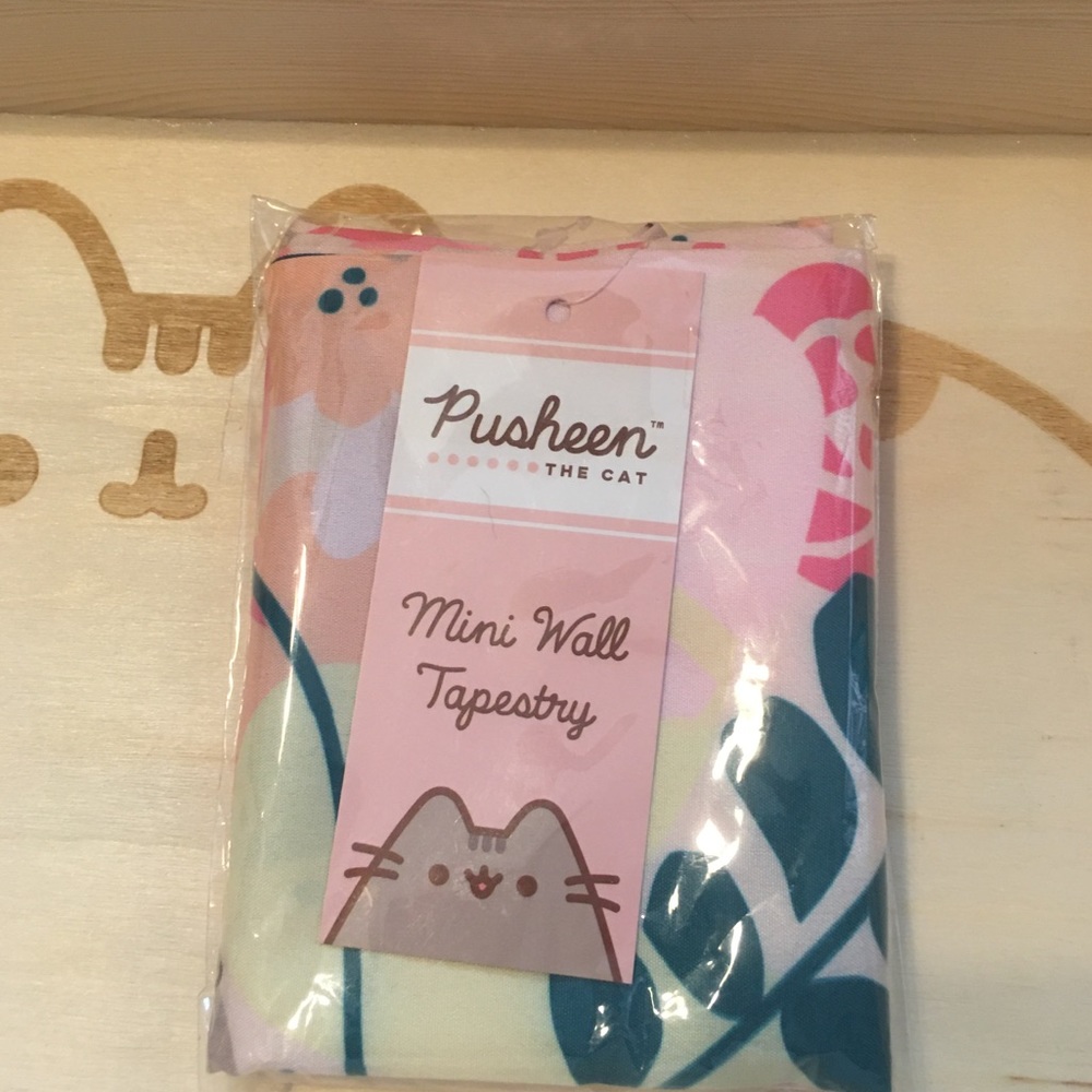 Pusheen mini wall tapestry 2020 spring exclusive